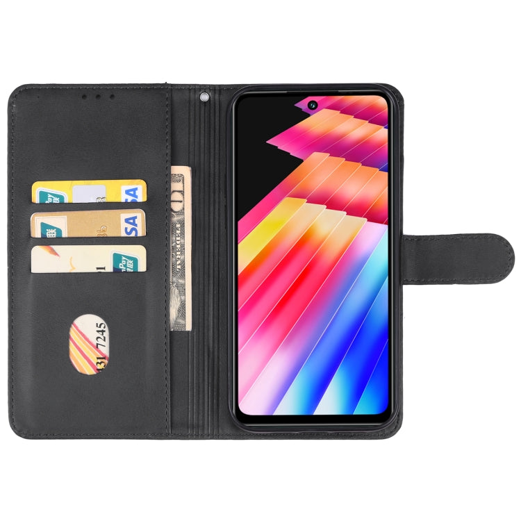 For Infinix Hot 30 Leather Phone Case(Black) - Infinix Cases by buy2fix | Online Shopping UK | buy2fix