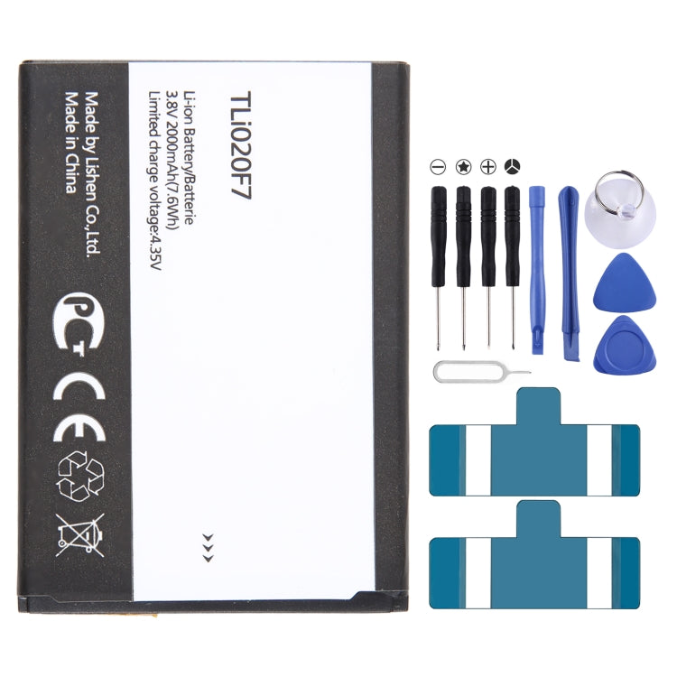 For Alcatel 7 LTE OT-6062W/6062 3860mAh Battery Replacement TLp038C1 - Others by buy2fix | Online Shopping UK | buy2fix