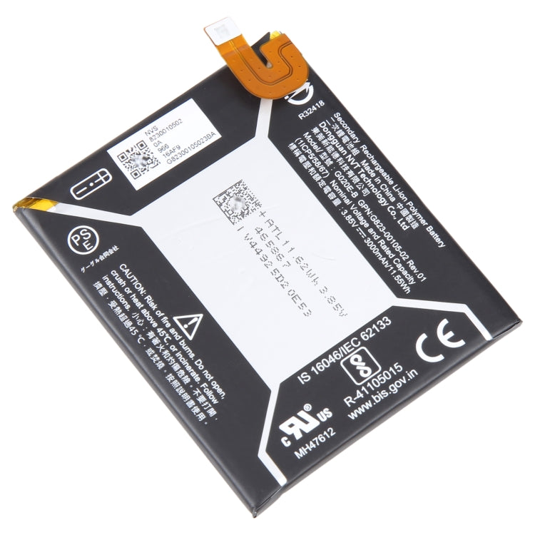 For Google Pixel 3A / 3 Lite 3000mAh Battery Replacement G020E-B - Others by buy2fix | Online Shopping UK | buy2fix
