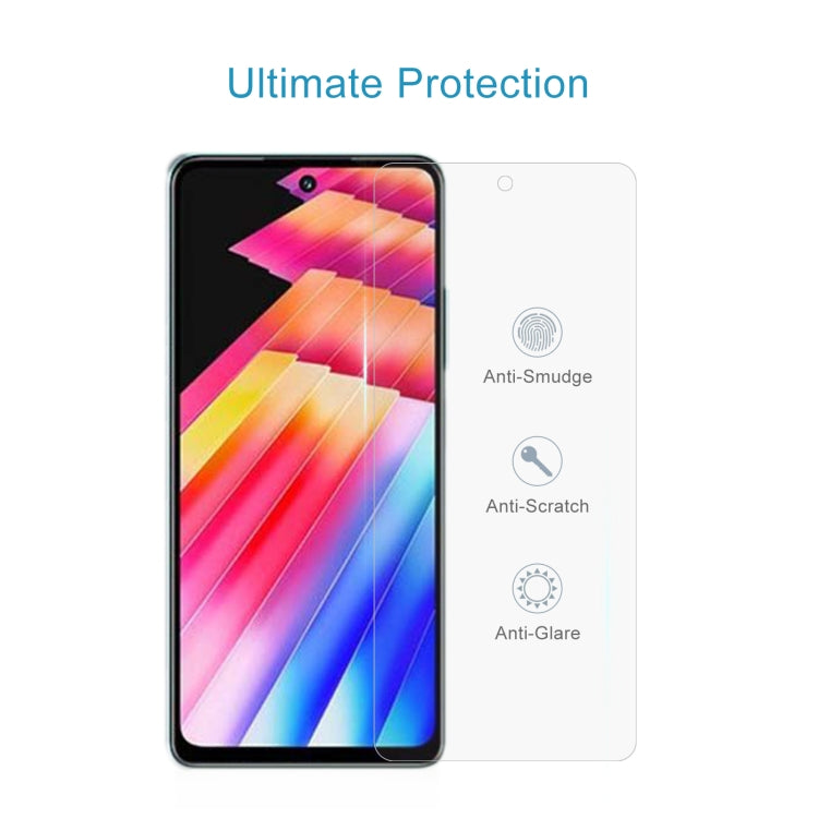 For Infinix Hot 30 Play 50pcs 0.26mm 9H 2.5D Tempered Glass Film - Infinix Tempered Glass by buy2fix | Online Shopping UK | buy2fix