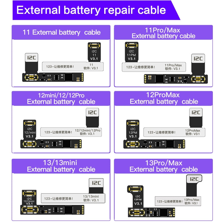 i2C KC01 Multi-function Comprehensive Battery Repair Instrument for iPhone 6-14 Pro Max, Version:Standard Version - Repair & Spare Parts by buy2fix | Online Shopping UK | buy2fix