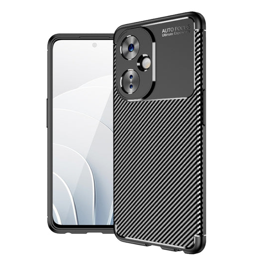 For OnePlus Nord CE 3 Lite Carbon Fiber Texture Shockproof TPU Phone Case(Black) - OnePlus Cases by buy2fix | Online Shopping UK | buy2fix