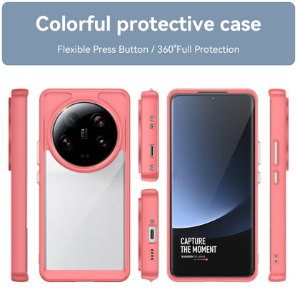 For Xiaomi 13 Ultra Colorful Series Acrylic + TPU Phone Case(Red) - 13 Ultra Cases by buy2fix | Online Shopping UK | buy2fix