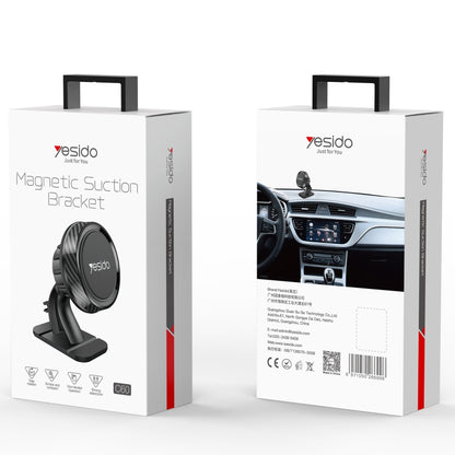 Yesido C60 Car 360 Degree Rotation Magnetic Phone Holder(Black) - Car Holders by Yesido | Online Shopping UK | buy2fix