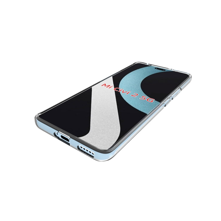 For Xiaomi 13 Lite 5G / Civi 2 5G Waterproof Texture TPU Phone Case(Transparent) - Redmi K60 Cases by buy2fix | Online Shopping UK | buy2fix