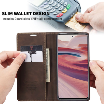 For Xiaomi Redmi Note 9 Pro/Note 9 Pro Max/Note 9s CaseMe 013 Multifunctional Horizontal Flip Leather Case, with Card Slot & Holder & Wallet(Coffee) - Xiaomi Cases by CaseMe | Online Shopping UK | buy2fix