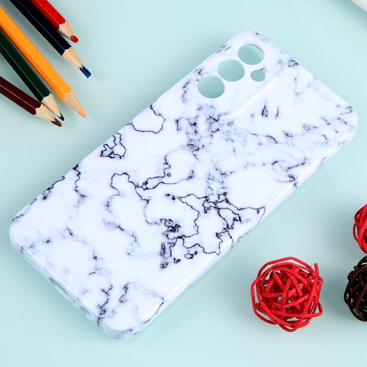 For Samsung Galaxy A34 Marble Pattern Phone Case(Green White) - Galaxy Phone Cases by buy2fix | Online Shopping UK | buy2fix