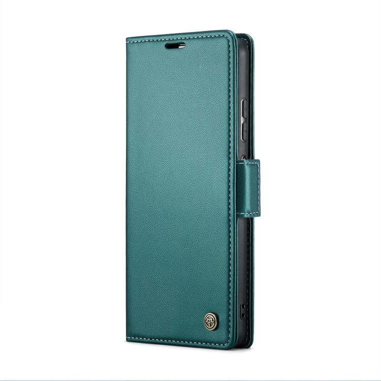 For Xiaomi Poco X5 5G/Redmi Note 12 5G Global CaseMe 023 Butterfly Buckle Litchi Texture RFID Anti-theft Leather Phone Case(Pearly Blue) - Xiaomi Cases by CaseMe | Online Shopping UK | buy2fix