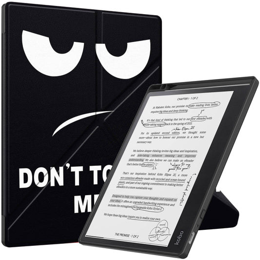 For Kobo Elipsa 2E Painted Deformation TPU Leather Smart Tablet Case(Big Eye ME) - Others by buy2fix | Online Shopping UK | buy2fix
