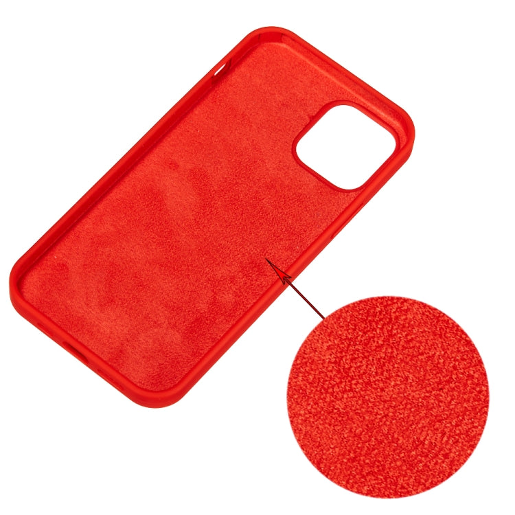 For iPhone 15 Pro Solid Color Silicone Phone Case(Red) - iPhone 15 Pro Cases by buy2fix | Online Shopping UK | buy2fix