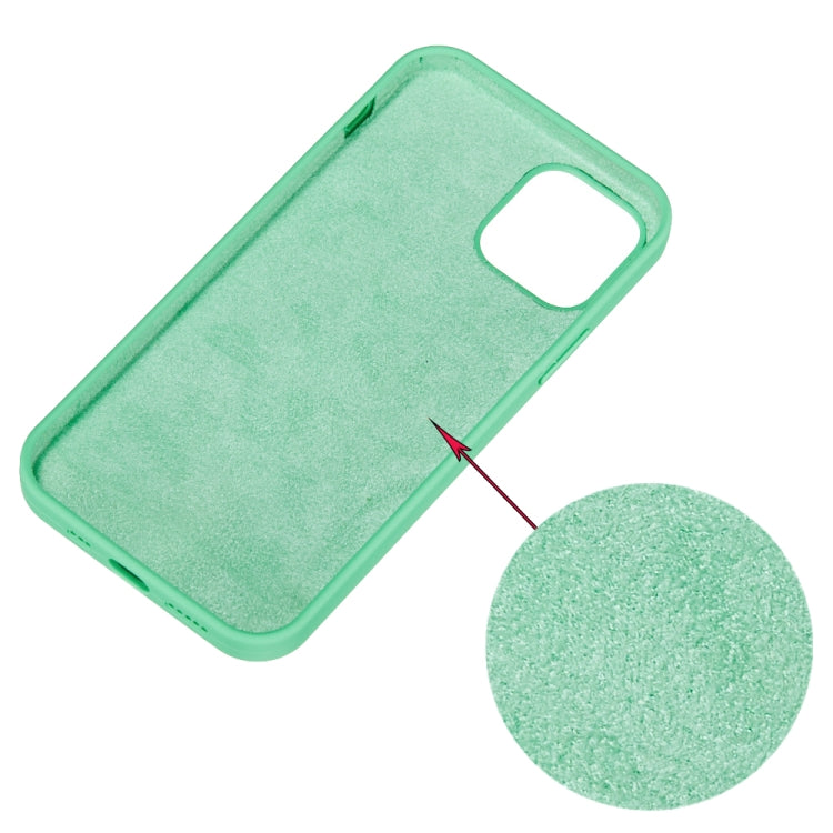 For iPhone 15 Pro Solid Color Silicone Phone Case(Green) - iPhone 15 Pro Cases by buy2fix | Online Shopping UK | buy2fix