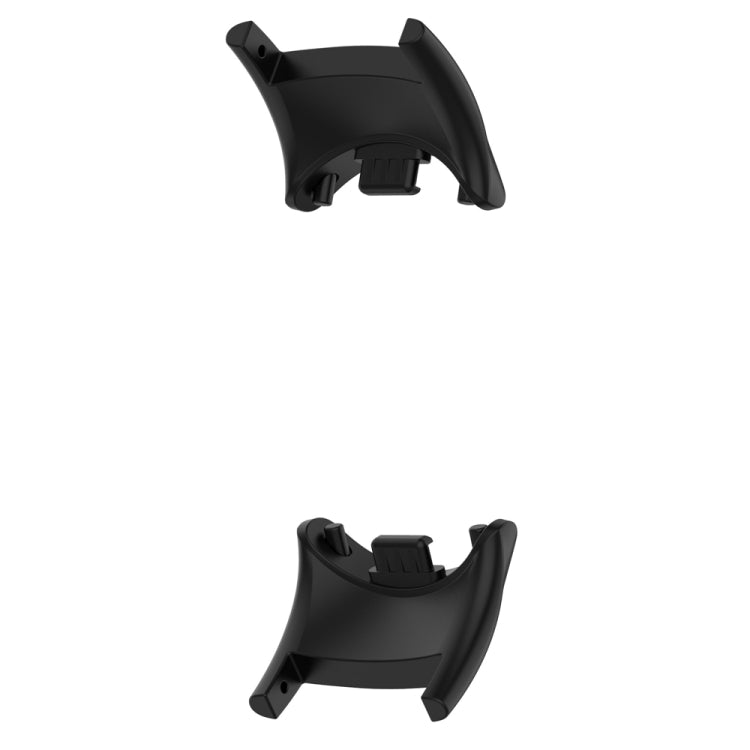 For Xiaomi Mi Band 8 1 Pair  PC Plastic Watch Band Connector(Black) - For Xiaomi by buy2fix | Online Shopping UK | buy2fix