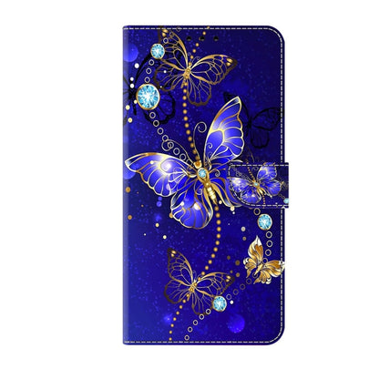 For Xiaomi Redmi Note 8 Pro Crystal 3D Shockproof Protective Leather Phone Case(Diamond Butterfly) - Xiaomi Cases by buy2fix | Online Shopping UK | buy2fix