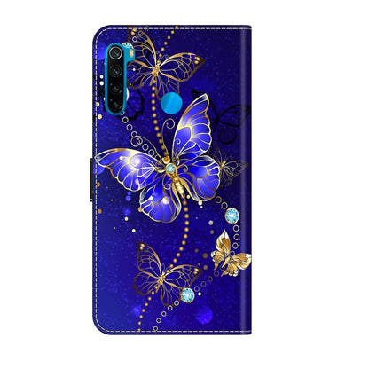 For Xiaomi Redmi Note 8T Crystal 3D Shockproof Protective Leather Phone Case(Diamond Butterfly) - Xiaomi Cases by buy2fix | Online Shopping UK | buy2fix