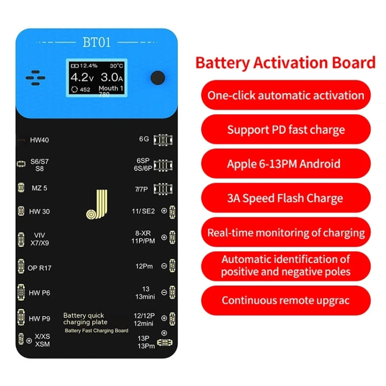 JCID BT01 Battery Fast Charging Board - Test Tools by JC | Online Shopping UK | buy2fix