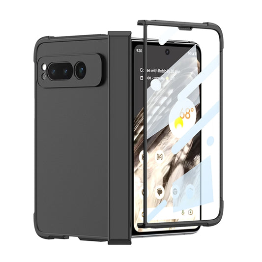 For Google Pixel Fold GKK Skin Feel Airbag Hinge Shockproof Phone Case(Black) - Google Cases by GKK | Online Shopping UK | buy2fix