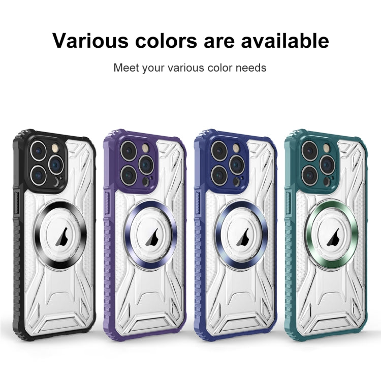 For iPhone 13 Pro CD Texture Magsafe Phone Case(Sapphire) - iPhone 13 Pro Cases by buy2fix | Online Shopping UK | buy2fix
