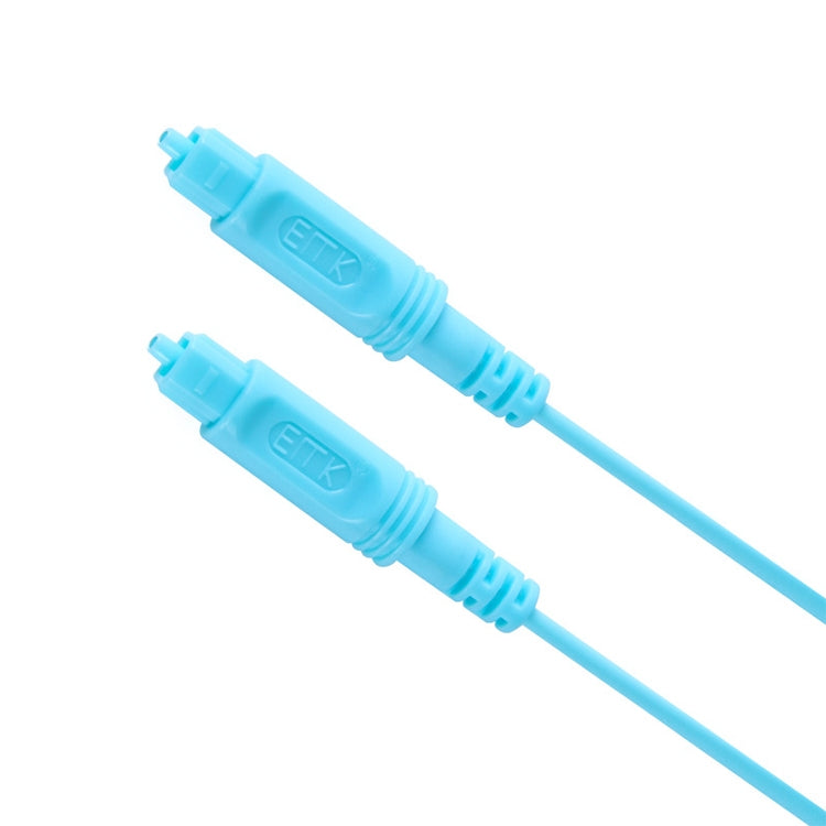 10m EMK OD2.2mm Digital Audio Optical Fiber Cable Plastic Speaker Balance Cable(Sky Blue) - Audio Optical Cables by EMK | Online Shopping UK | buy2fix