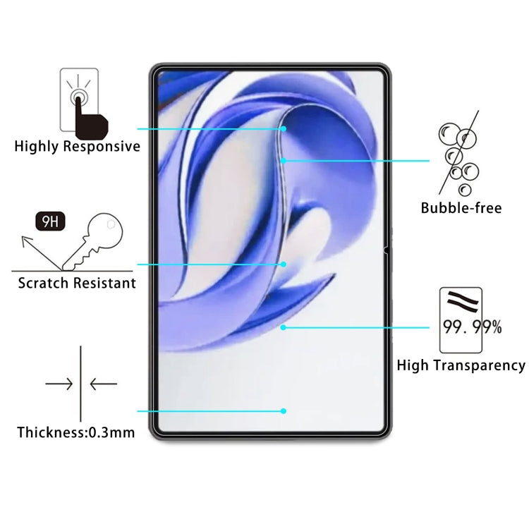 For ZTE Axon Pad 25pcs 9H 0.3mm Explosion-proof Tempered Glass Film - Others by buy2fix | Online Shopping UK | buy2fix