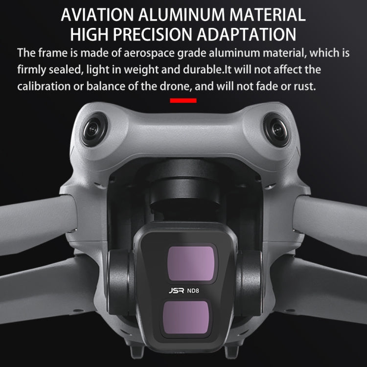 For DJI Air 3 JSR KB Series Drone Lens Filter, Filter:4 in 1 NDPL - Mavic Lens Filter by JSR | Online Shopping UK | buy2fix