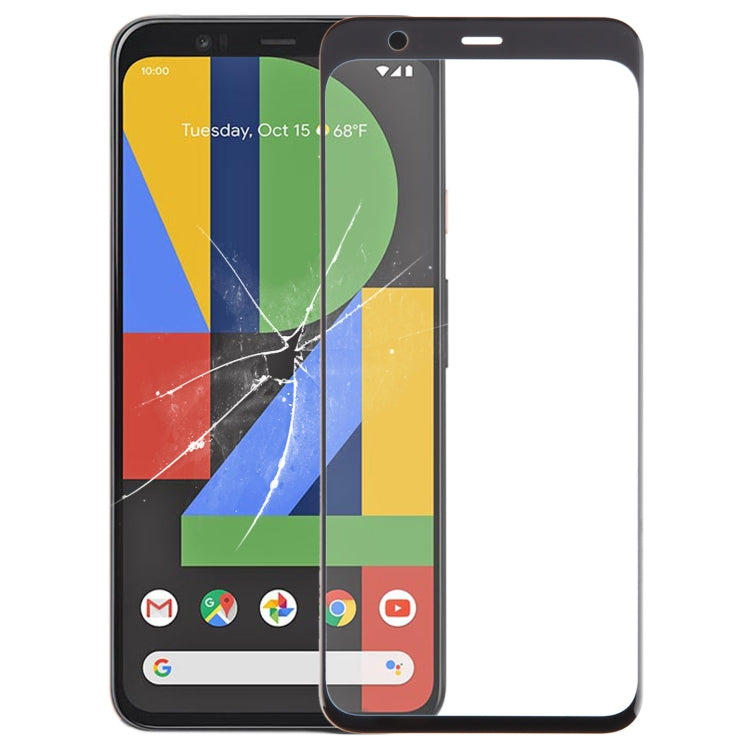 For Google Pixel 4 Front Screen Outer Glass Lens with OCA Optically Clear Adhesive - Outer Glass Lens by buy2fix | Online Shopping UK | buy2fix