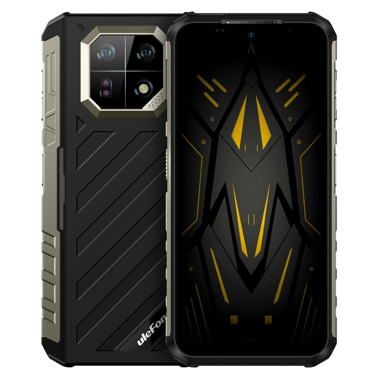 Ulefone Armor 22, 8GB+256GB, IP68/IP69K Rugged Phone, 6.58 inch Android 13 MediaTek Helio G96 Octa Core, Network: 4G, NFC, OTG(All Black) - Ulefone by Ulefone | Online Shopping UK | buy2fix