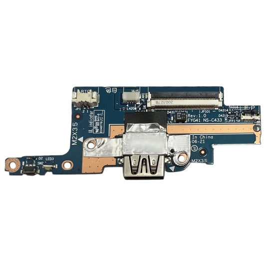 For Lenovo Yoga C740-14IML 81TC USB Power Board - Lenovo Spare Parts by buy2fix | Online Shopping UK | buy2fix