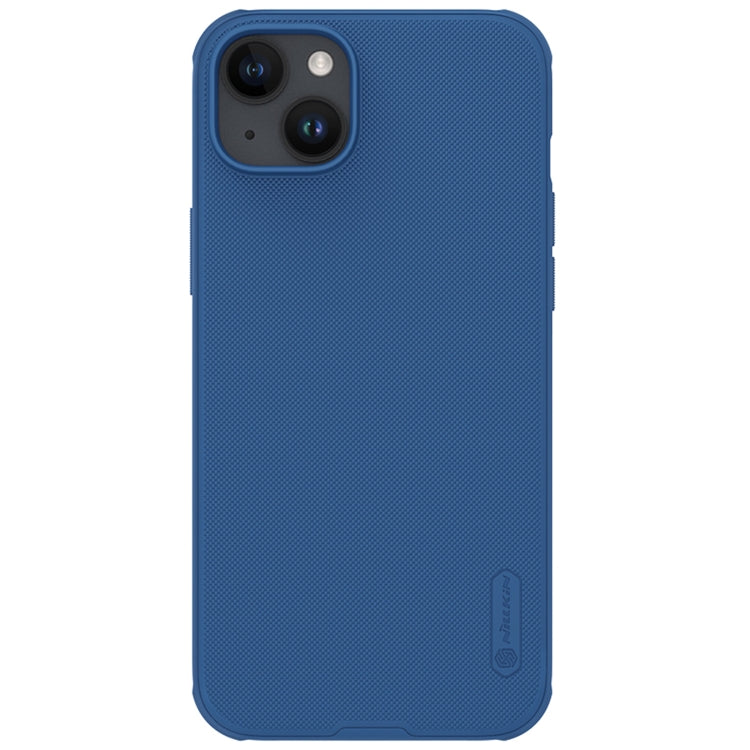 For iPhone 15 Plus NILLKIN Frosted Shield Pro PC + TPU Phone Case(Blue) - iPhone 15 Plus Cases by NILLKIN | Online Shopping UK | buy2fix