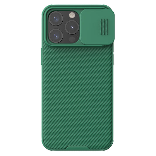 For iPhone 15 Pro NILLKIN CamShield Pro Magnetic Magsafe Phone Case(Green) - iPhone 15 Pro Cases by NILLKIN | Online Shopping UK | buy2fix