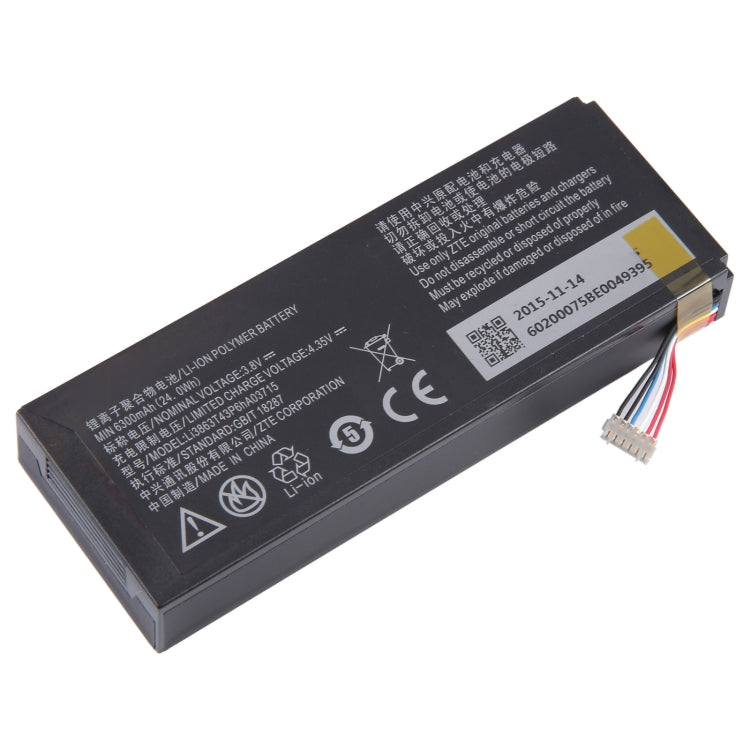 For ZTE S Pro 2 II Battery Replacement Li3863T43P6hA03715  6300mAh - Others by buy2fix | Online Shopping UK | buy2fix