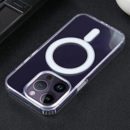 For iPhone 15 Pro GEBEI MagSafe Magnetic Transparent Phone Case(Transparent) - iPhone 15 Pro Cases by GEBEI | Online Shopping UK | buy2fix