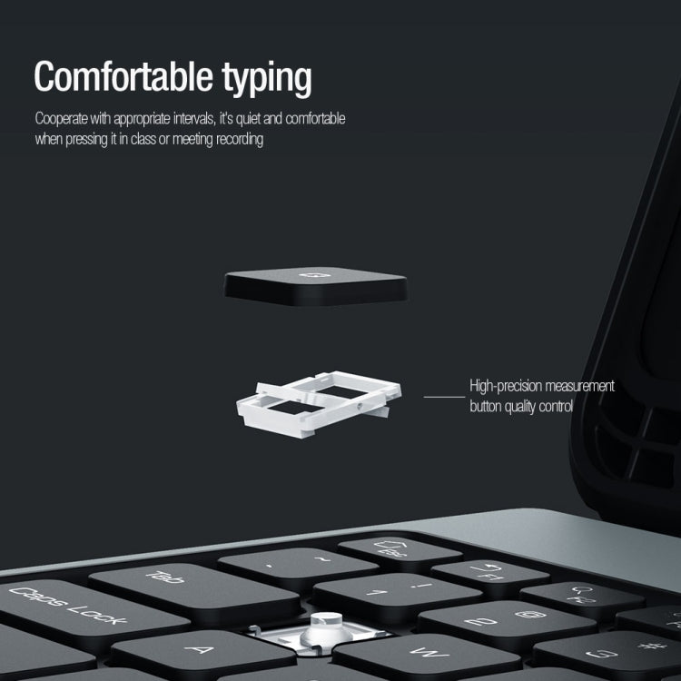 For Samsung Galaxy Tab S9 / S9 5G Nillkin Backlit Version Bumper Combo Keyboard Case - Samsung Keyboard by NILLKIN | Online Shopping UK | buy2fix