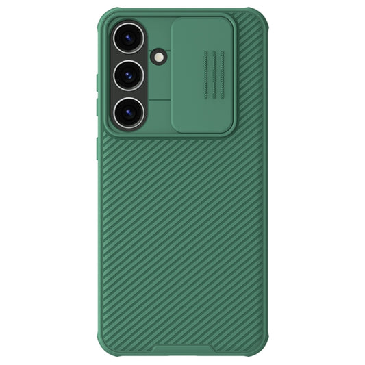 For Samsung Galaxy S24+ 5G NILLKIN CamShield Pro Magnetic Magsafe Phone Case(Green) - Galaxy S24+ 5G Cases by NILLKIN | Online Shopping UK | buy2fix