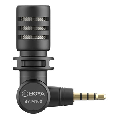 BOYA BY-M110 3.5mm Interface Mini Omnidirectional Condenser Microphone - Consumer Electronics by BOYA | Online Shopping UK | buy2fix
