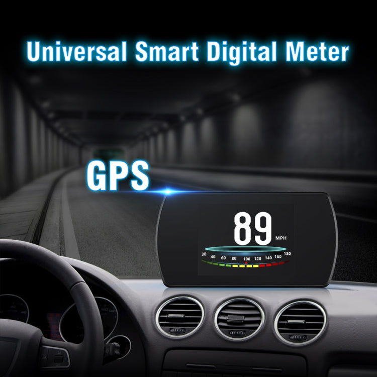T800 Car HUD Head-up Display GPS Speed Display Speed / Voltage Alarm Altitude Display - Head Up Display System by buy2fix | Online Shopping UK | buy2fix