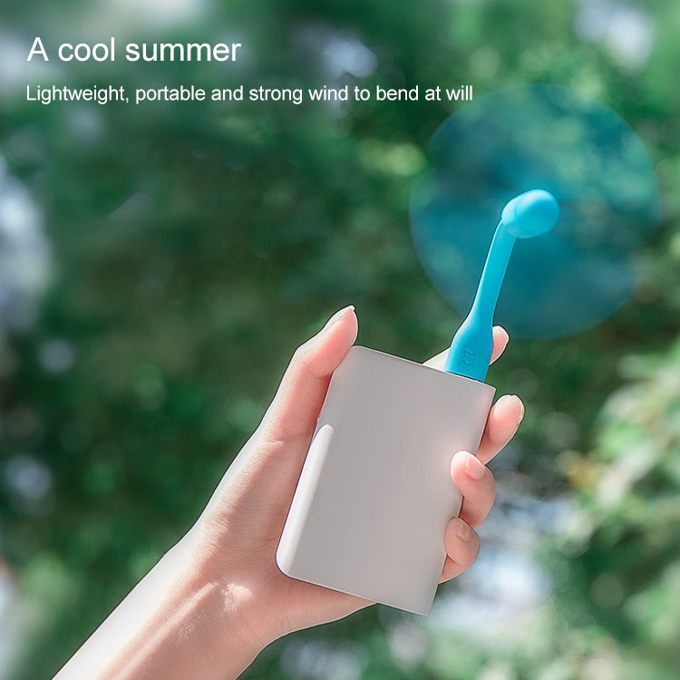 Original Xiaomi Mijia Portable Mini Mute USB Electric Fan (White) - Electric Fans by Xiaomi | Online Shopping UK | buy2fix