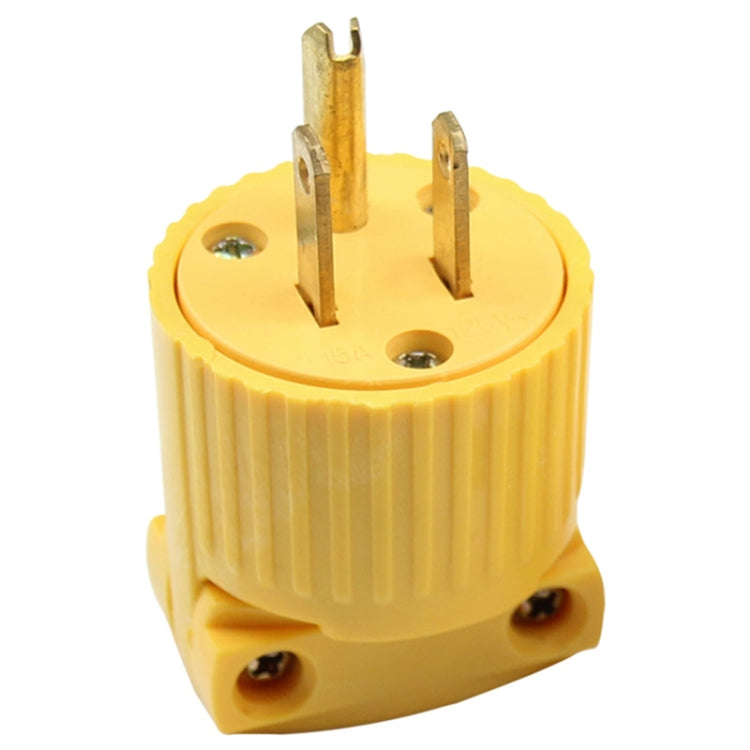 5-15P 125V Detachable Plug Adapter 15A Tripolar Power Adapter, US Plug - Consumer Electronics by buy2fix | Online Shopping UK | buy2fix