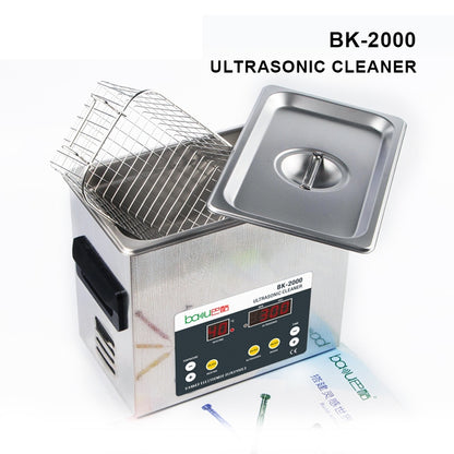 BAKU BK-2000 120W 3.36L LCD Display Heating Ultrasonic Cleaner with Basket, AC 110V, US Plug - Home & Garden by BAKU | Online Shopping UK | buy2fix