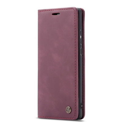 CaseMe-013 Multifunctional Retro Frosted Horizontal Flip Leather Case for Huawei P30 Lite, with Card Slot & Holder & Wallet (Wine Red) - Huawei Cases by CaseMe | Online Shopping UK | buy2fix