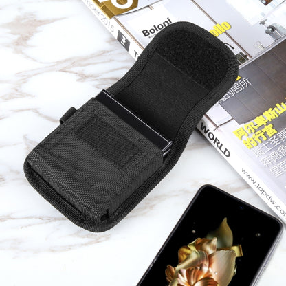 HAWEEL Flip Phone Nylon Cloth Belt Clip Carrying Pouch Bag (Black) -  by HAWEEL | Online Shopping UK | buy2fix