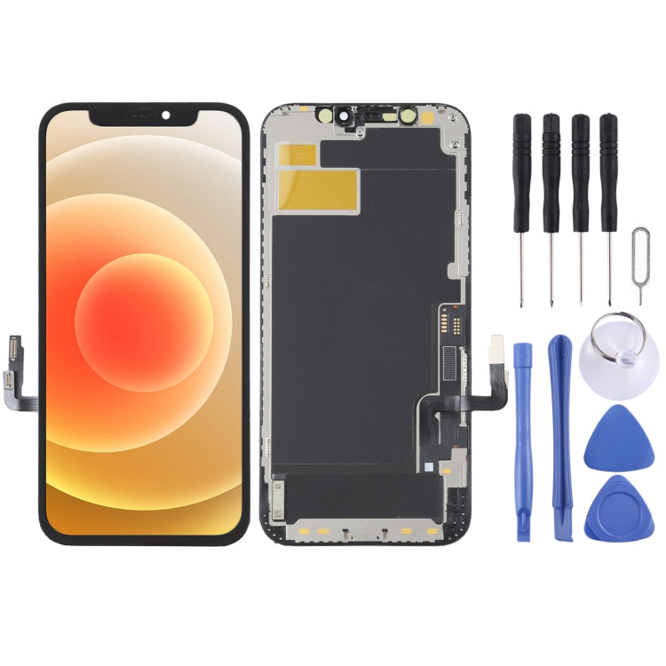 YK OLED LCD Screen For iPhone 12 / 12 Pro with Digitizer Full Assembly, Remove IC Need Professional Repair - Repair & Spare Parts by buy2fix | Online Shopping UK | buy2fix