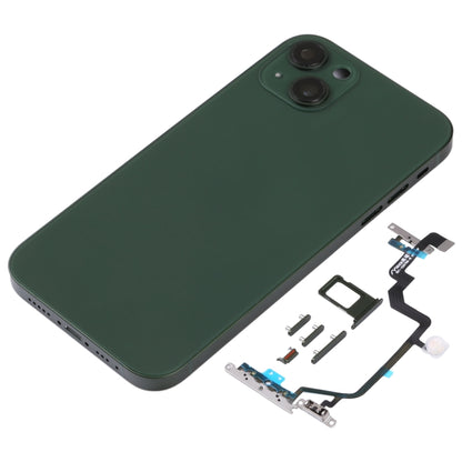 Back Housing Cover with Appearance Imitation of iP14 for iPhone XR(Green) - Repair & Spare Parts by buy2fix | Online Shopping UK | buy2fix