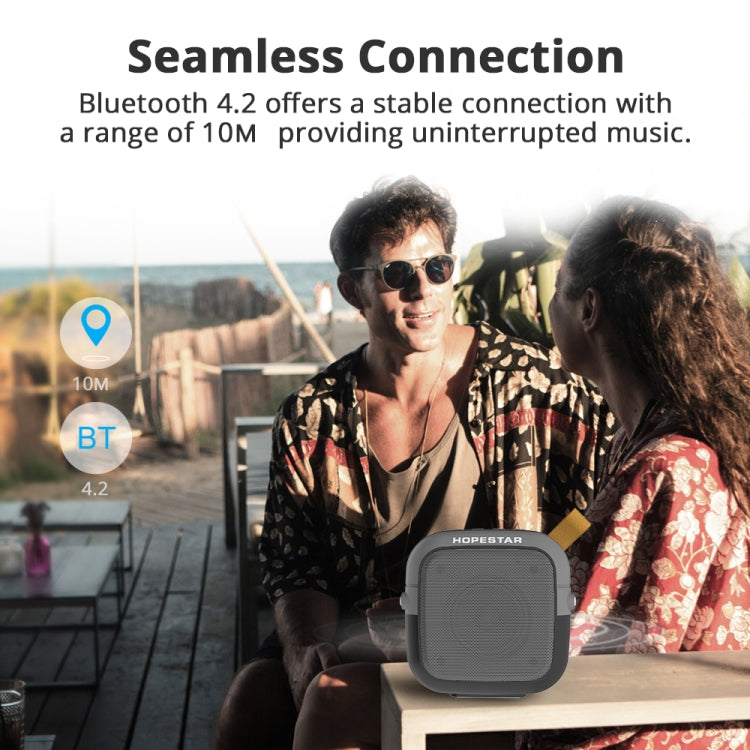 HOPESTAR T5mini Bluetooth 4.2 Portable Mini Wireless Bluetooth Speaker (Green) - Mini Speaker by HOPESTAR | Online Shopping UK | buy2fix