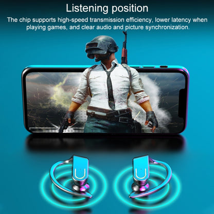 Galante B10 Bluetooth 5.0 Stereo Ear-mounted Bluetooth Earphone with Magnetic Charging Case & Digital Display, Support Call & Memory Connection - Bluetooth Earphone by Galante | Online Shopping UK | buy2fix