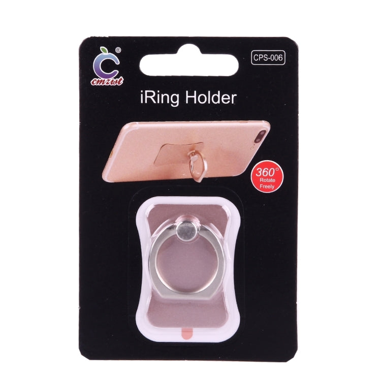 Universal 360 Degree Rotation Ring Phone Holder Stand(Rose Gold) - Ring Holder by buy2fix | Online Shopping UK | buy2fix