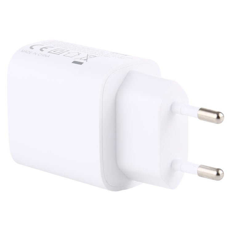 T085 20W USB + Type-C Fast Charging Travel Power Adapter, EU Plug - USB Charger by buy2fix | Online Shopping UK | buy2fix