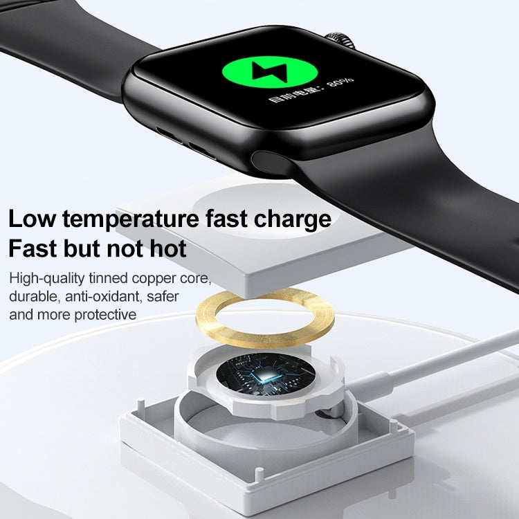 adj-981 Portable Magnetic Wireless Charger for Apple Watch (White) - Others by buy2fix | Online Shopping UK | buy2fix