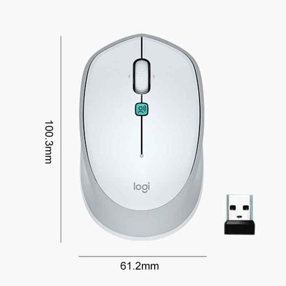 Logitech Voice M380 4 Buttons Smart Voice Input Wireless Mouse (Pink) - Wireless Mice by Logitech | Online Shopping UK | buy2fix