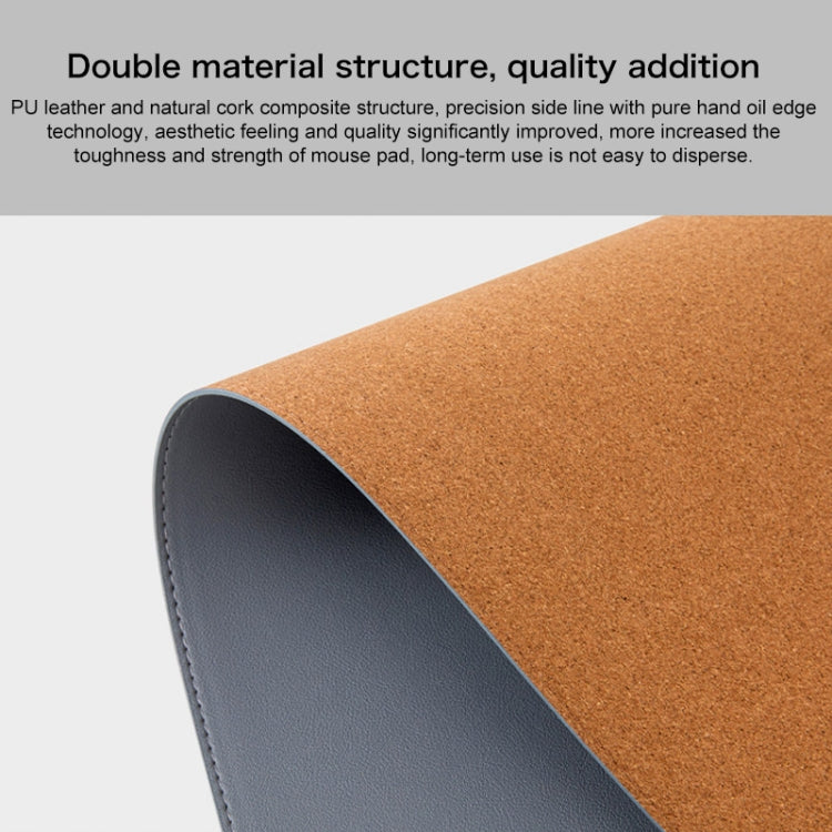 Original Xiaomi Large Mouse Mat Non-Slip Waterproof Desk Pad (Grey) - Mouse Pads by Xiaomi | Online Shopping UK | buy2fix