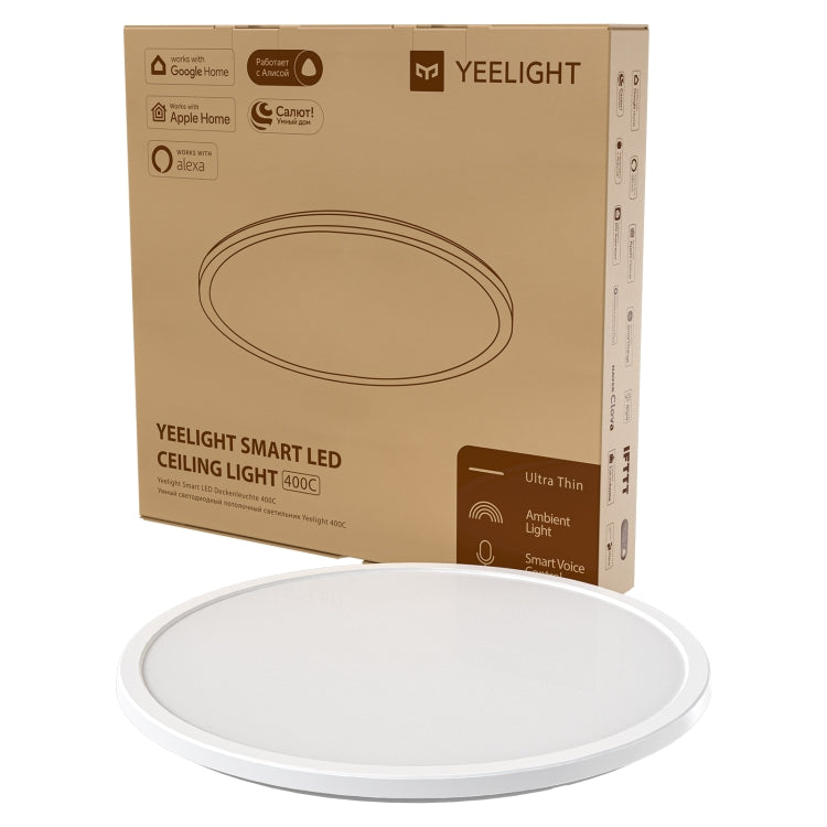 Yeelight Ultrathin Smart LED Ceiling Light, Diameter: 30cm - Hanging Light by Yeelight | Online Shopping UK | buy2fix